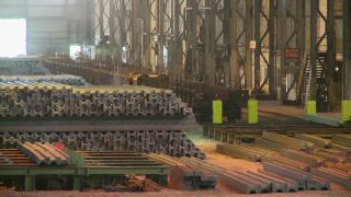 Link to Video | process, manufacturing process, economy, steel mill, economic sector, steelmaking, heavy industry, production, industrial sector, factory