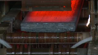 Link to Video | process, manufacturing process, steel mill, industry, steelmaking, heavy industry, production, industrial sector