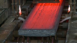 Link to Video | process, manufacturing process, steel mill, industry, steelmaking, heavy industry, production, industrial sector