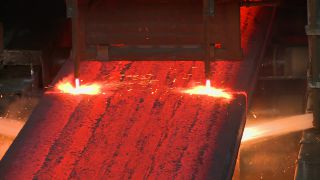 Link to Video | process, manufacturing process, steel mill, industry, steelmaking, heavy industry, production, industrial sector