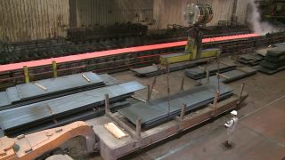 Link to Video | process, manufacturing process, steel mill, industry, steelmaking, heavy industry, production, industrial sector