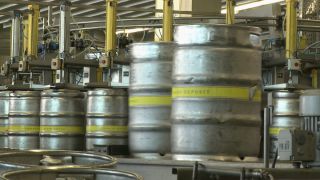 Link to Video | food manufacturer, brewery, Germany, beer, beverage industry, Warsteiner, production, industrial sector, factory