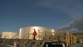 Link to Video | Hamburg, oil refinery, oil company, Germany, refinery, petrochemistry, oil production plant, industrial sector, factory, petroleum industry