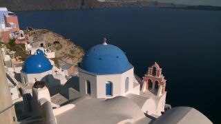 Link to Video | vacation, tourist destination, Santorini, paid leave, sea, Cyclades, leisure, island, Greek Islands, landform, Southern Europe, Aegean Sea, Greece, Mediterranean Sea, tourism, Mediterranean country, tourist attraction, paid time off, Mediterranean Basin