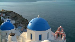 Link to Video | vacation, tourist destination, Santorini, paid leave, sea, Cyclades, leisure, island, Greek Islands, landform, Southern Europe, Aegean Sea, Greece, Mediterranean Sea, tourism, Mediterranean country, tourist attraction, paid time off, Mediterranean Basin