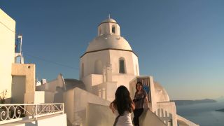 Link to Video | tourist destination, Santorini, sea, Cyclades, North Macedonia, island, Greek Islands, landform, Southern Europe, Aegean Sea, Greece, Europe, Mediterranean Sea, tourism, Mediterranean country, tourist attraction, travel, Mediterranean Basin, point of interest