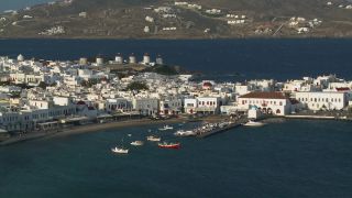 Link to Video | vacation, tourist destination, paid leave, sea, Cyclades, South Aegean Region, leisure, Mykonos, island, landform, Southern Europe, Aegean Sea, Greece, Europe, Mediterranean Sea, tourism, tourist attraction, travel, paid time off, mediterranean sea