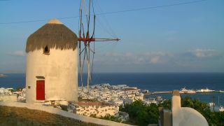 Link to Video | vacation, tourist destination, paid leave, sea, Cyclades, South Aegean Region, leisure, Mykonos, island, landform, Southern Europe, Aegean Sea, Greece, Europe, Mediterranean Sea, tourism, tourist attraction, travel, paid time off, mediterranean sea
