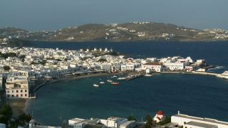 Link to Video | vacation, tourist destination, paid leave, sea, Cyclades, South Aegean Region, leisure, Mykonos, island, landform, Southern Europe, Aegean Sea, Greece, Europe, Mediterranean Sea, tourism, tourist attraction, travel, paid time off, mediterranean sea