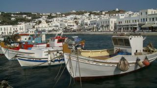 Link to Video | vacation, tourist destination, paid leave, sea, Cyclades, South Aegean Region, leisure, Mykonos, island, landform, Southern Europe, Aegean Sea, Greece, Europe, Mediterranean Sea, tourism, tourist attraction, travel, paid time off, mediterranean sea