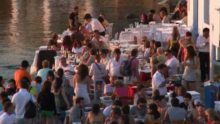 Link to Video | vacation, tourist destination, paid leave, sea, Cyclades, South Aegean Region, leisure, Mykonos, island, landform, Southern Europe, Aegean Sea, Greece, Europe, Mediterranean Sea, tourism, tourist attraction, travel, paid time off, mediterranean sea
