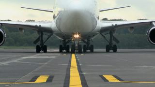 Link to Video | technology, airport, airport infrastructure, transport aircraft, Boeing 747-400F, air transport, logistics, logistics center, airplane, cargo aircraft, Luxembourg, air cargo, freight transport, vehicle, traffic, international airport, transport, industrial sector, Luxembourg Airport, Boeing 747-400, mobility