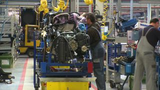 Link to Video | industrial building, Germany, automotive industry, industry, MAN SE, vehicle, truck, traffic, assembly line, truck industry, enterprise, Dachau, production, motor vehicle, industrial sector, factory