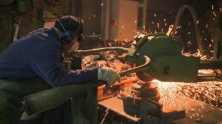 Link to Video | metallurgy, manufacturer, activity, metal industry, ferrous metallurgy, crucible steel, fire, steel casting, operation, steelmaking, heavy industry, production, industrial sector, factory