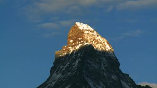 Link to Video | weather, tourist destination, Alps, Matterhorn, summit, region of interest, Swiss Alps, meteorology, landform, Switzerland, Europe, mountain range, tourist attraction, Italy–Switzerland border, cloud, Valais, mountain, point of interest