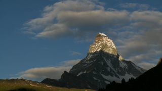 Link to Video | weather, tourist destination, Alps, Matterhorn, summit, region of interest, Swiss Alps, meteorology, landform, Switzerland, Europe, mountain range, tourist attraction, Italy–Switzerland border, cloud, Valais, mountain, point of interest
