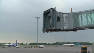 Link to Video | airport, air transport, logistics, civil aviation, aerodrome, international airport, transport, aviation, Luxembourg Airport, commercial traffic aerodrome, commercial aviation