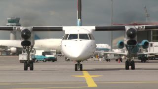 Link to Video | airport, air transport, logistics, civil aviation, aerodrome, international airport, transport, aviation, Luxembourg Airport, commercial traffic aerodrome, commercial aviation