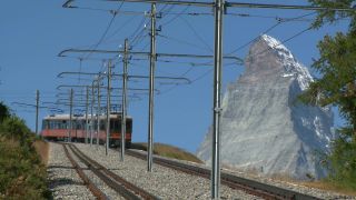 Link to Video | landscape, tourist destination, Alps, Earth's surface, Matterhorn, summit, region of interest, Swiss Alps, Switzerland, Europe, mountain range, tourist attraction, Italy–Switzerland border, nature, Valais, mountain, point of interest