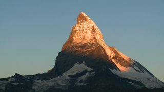 Link to Video | landscape, tourist destination, Alps, Earth's surface, Matterhorn, summit, region of interest, Swiss Alps, Switzerland, Europe, mountain range, tourist attraction, Italy–Switzerland border, nature, Valais, mountain, point of interest