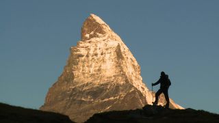 Link to Video | landscape, tourist destination, Alps, Earth's surface, Matterhorn, summit, region of interest, Swiss Alps, Switzerland, Europe, mountain range, tourist attraction, Italy–Switzerland border, nature, Valais, mountain, point of interest