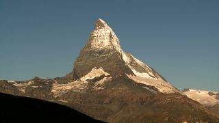 Link to Video | landscape, tourist destination, Alps, Earth's surface, Matterhorn, summit, region of interest, Swiss Alps, Switzerland, Europe, mountain range, tourist attraction, Italy–Switzerland border, nature, Valais, mountain, point of interest