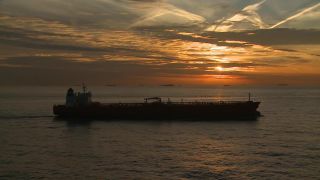 Link to Video | cargo ship, time of the day, cargo shipping, maritime transport, sunset, commercial transportation, North Sea, logistics, Sea transport systems, English Channel, sea shipping, freight transport, Europe, lake transport, World Ocean, transport, merchant vessel, Atlantic Ocean