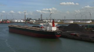 Link to Video | logistics, port settlement, mode of transport, Rotterdam, economic sector, port, Netherlands, transport, industrial sector