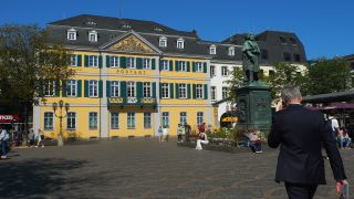 Link to Video | North Rhine-Westphalia, Germany, Münsterplatz, Central Europe, urban municipality of Germany, Europe, monument, city, Rhine, Bonn, Beethoven Monument