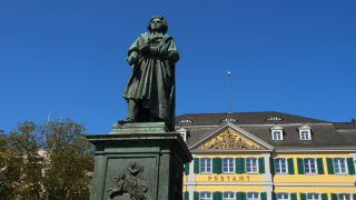Link to Video | North Rhine-Westphalia, Germany, Münsterplatz, Central Europe, urban municipality of Germany, Europe, monument, city, Rhine, Bonn, Beethoven Monument