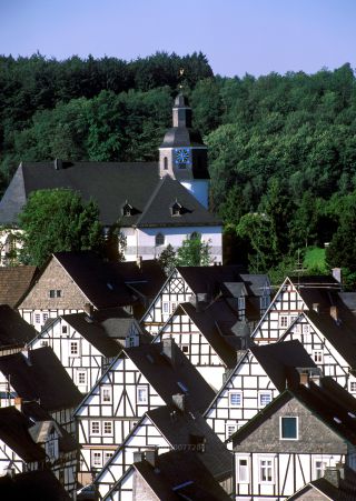 Link to Photo | Freudenberg, North Rhine-Westphalia, timber-framed building, Germany, Europe, Siegen-Wittgenstein