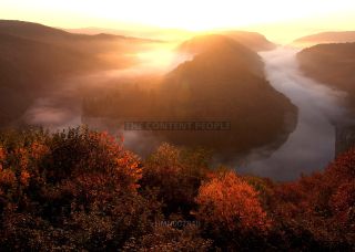 Link to Photo | landscape, Saarland, Saar, Germany, Central Europe, river, Saarschleife, Mettlach, tourist attraction