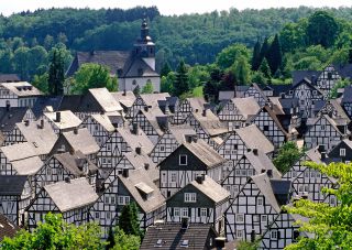 Link to Photo | Freudenberg, North Rhine-Westphalia, timber-framed building, Germany, Europe, Siegen-Wittgenstein