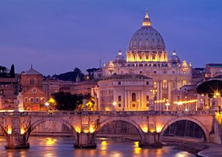 Link to Photo | St. Peter's Basilica, Province of Rome, big city, Metropolitan City of Rome, Rome, Vatican City, Italy, Europe, capital city, Mediterranean Basin