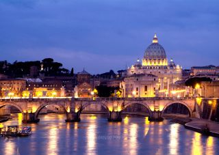 Link to Photo | St. Peter's Basilica, Province of Rome, big city, Metropolitan City of Rome, Rome, Vatican City, Italy, Europe, capital city, Mediterranean Basin