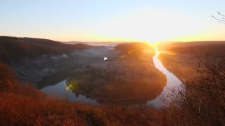 Link to Video | landscape, Saarland, Saar, Germany, river, Saarschleife, Mettlach, tourist attraction, Merzig-Wadern, nature, point of interest