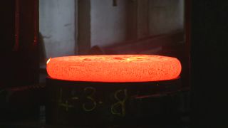 Link to Video | Germany, activity, ferrous metallurgy, workpiece, hammer mill, smithy, heavy industry, workplace, industrial sector