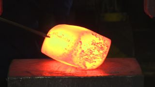 Link to Video | Germany, activity, ferrous metallurgy, workpiece, hammer mill, smithy, heavy industry, workplace, industrial sector