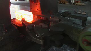 Link to Video | Germany, activity, ferrous metallurgy, workpiece, hammer mill, smithy, heavy industry, workplace, industrial sector