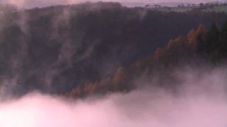Link to Video | landscape, Saarland, landscape element, Saar, meteorological phenomenon, Germany, landform, fog, forest, Saarschleife, nature, cloud