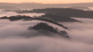 Link to Video | landscape, Saarland, landscape element, Saar, meteorological phenomenon, Germany, landform, fog, forest, Saarschleife, nature, cloud