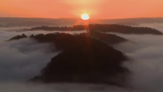Link to Video | landscape, Saarland, landscape element, Saar, meteorological phenomenon, Germany, landform, fog, forest, Saarschleife, nature, cloud
