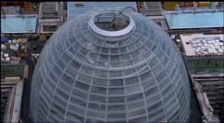 Link to Photo | dome, Reichstag building, Germany, screenshot, 1999, color, 35 mm film, high-angle shot, historic building, construction site, 2K resolution, aerial shot, capital city, tourist attraction, photographic film, Berlin, architectural structure, Berlin Babylon