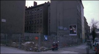 Link to Photo | color, Germany, façade, screenshot, 1998, color, 35 mm film, building, 2K resolution, backyard, capital city, photographic film, Berlin, derelict building, Berlin Babylon