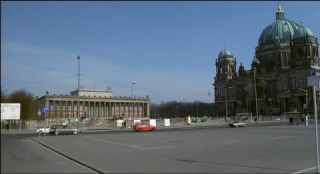 Link to Photo | Germany, screenshot, color, 35 mm film, 1990s, 2K resolution, aerial shot, capital city, photographic film, Berlin, Berlin Babylon