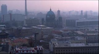 Link to Photo | big city, Mitte, Germany, metropolis, Mitte, screenshot, color, 35 mm film, high-angle shot, 1990s, historic building, panorama, 2K resolution, skyline, capital city, city, photographic film, Berlin, Berlin Babylon, panning shot