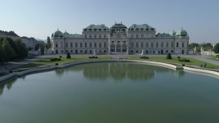 Link to Video | Prinz-Eugen-Straße, footage, big city, million city, Vienna, Federal State of Austria, metropolis, Belvedere, 4K resolution, 2019, federal capital, Innere Stadt, Western Europe, Austria, Europe, aerial shot, capital city