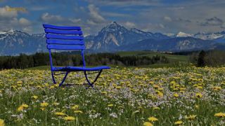 Link to Photo | art gallery, blue, photography, 11ELEVEN.art, JMW, chair, folding chair, Photoart, non-fungible token, art, acrylic sheet