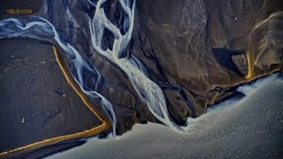 Link to Photo | art gallery, landscape, photography, 11ELEVEN.art, JMW, Photoart, Iceland, aerial shot, non-fungible token, art, acrylic sheet, nature