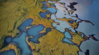 Link to Photo | art gallery, landscape, photography, 11ELEVEN.art, JMW, Photoart, Iceland, aerial shot, non-fungible token, art, acrylic sheet, nature